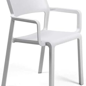 NARDI SEDIA TRILL ARMCHAIR BIANCO