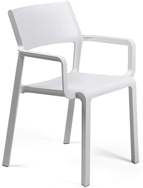NARDI SEDIA TRILL ARMCHAIR BIANCO