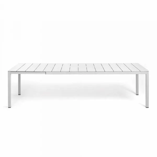 NARDI TAVOLO RIO ALU 210 EXT BIANCO