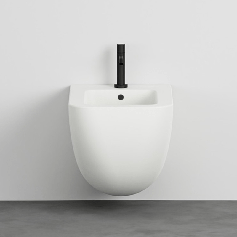 CIELO BIDET SOSPESO SHUI COMFORT BIANCO COMPLETO DI FISSAGGIO