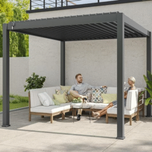 PERGOLA 3X4 ALLUMINIO GRIGIA