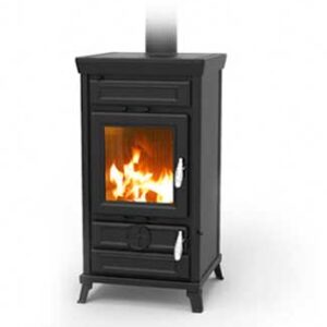 THERMOROSSI STUFA A LEGNA ILARIA EASY GRIGIO ANTRACITE