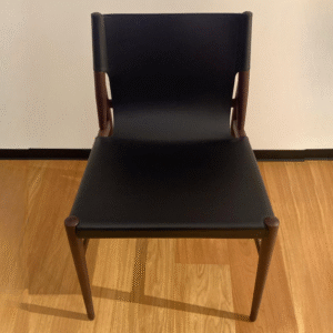 Porro Sedia Voyage Acero Tinto Cuoio C02 Nero